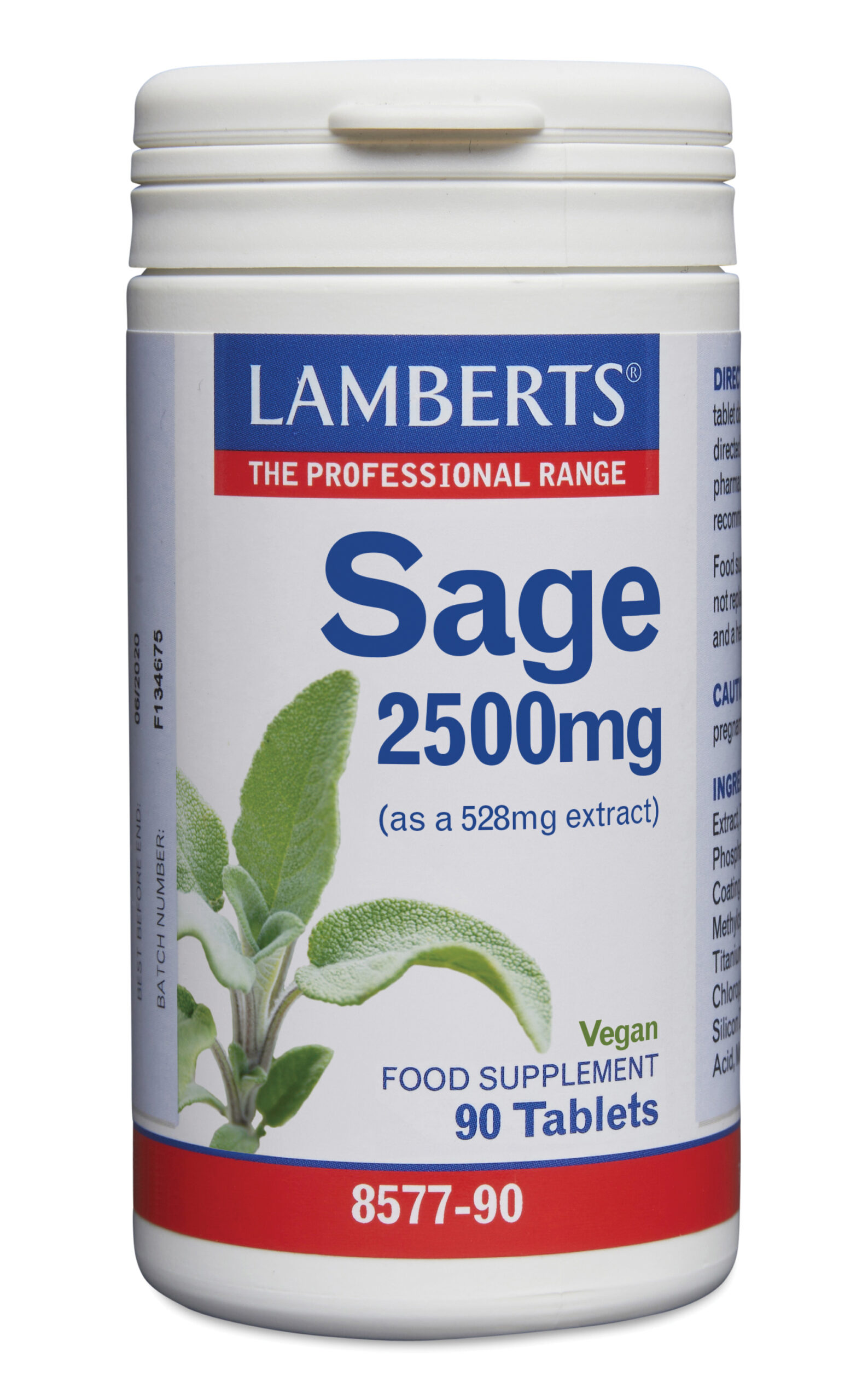 SAGE 2500mg (2.5% rosmarinic acid)